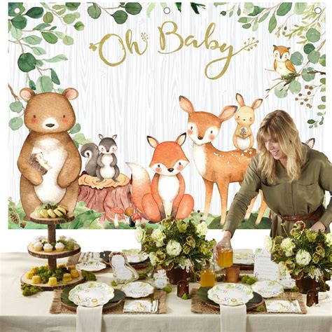 Woodland Animals Baby Shower