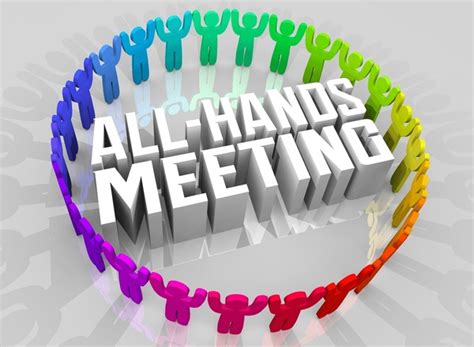 All Hands Meeting 的图像结果