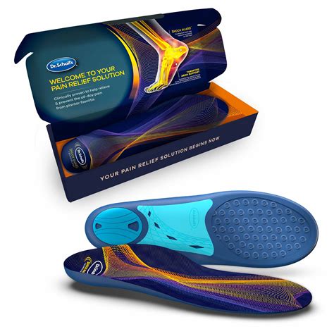 Dr. Scholl's Plantar Fasciitis Sized to Fit Pain Relief Insoles // Shoe ...