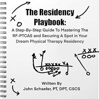 THE RESIDENCY PLAYBOOK: A Step By Step Guide To Mastering the RF-PTCAS ...