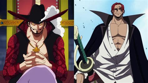 One Piece Shanks And Mihawk