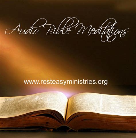 Image result for Scripture Meditations Audio
