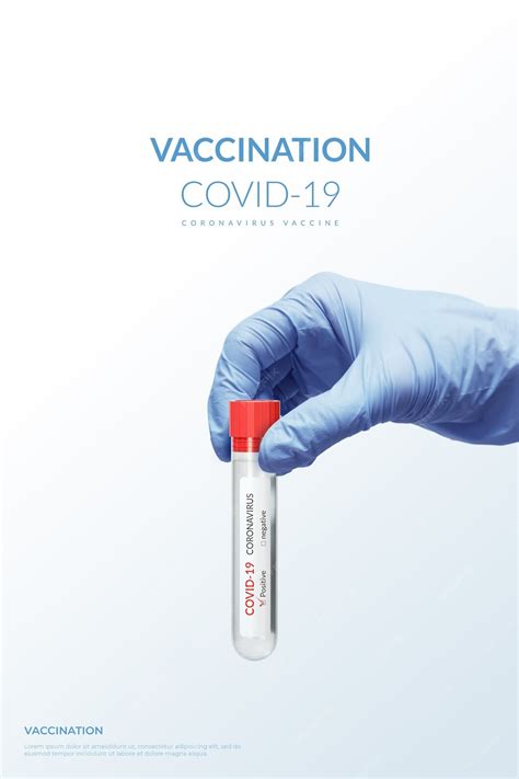 3d render vaccination coronavirus vaccine | Premium PSD