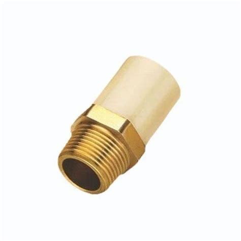 CPVC Pipes & Fittings - CPVC Male Adapter Plastic Threaded In SCH 40 ...