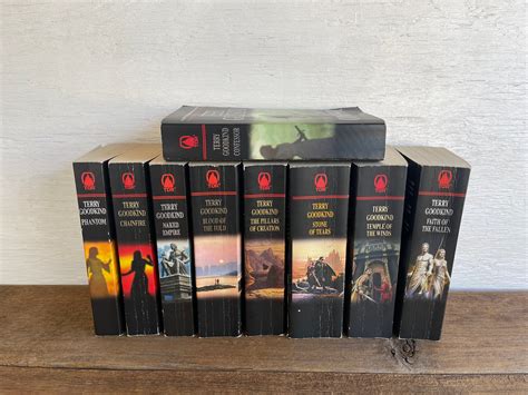 Terry Goodkind Sword of Truth Novels // You Choose // Fantasy Book ...