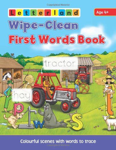Wipe Clean First Words Book: Wipe-Clean Scenes with Words to Trace ...
