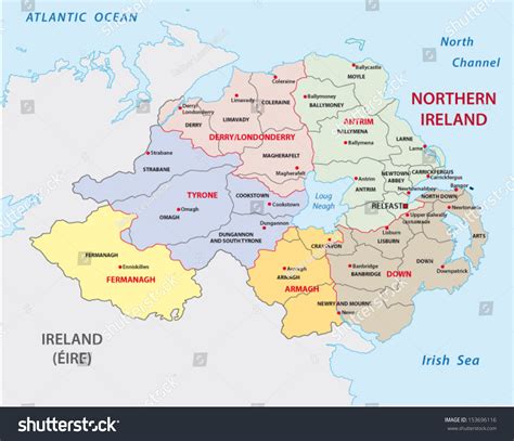 Map Of Northern Ireland