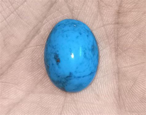 Rare Persian Blue Nishapur Turquoise (Feroza) Variant - Natural Matrix ...