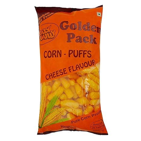 Hully Gully Cheese Flavour Corn Puffs 100 gm : Amazon.in: Grocery ...