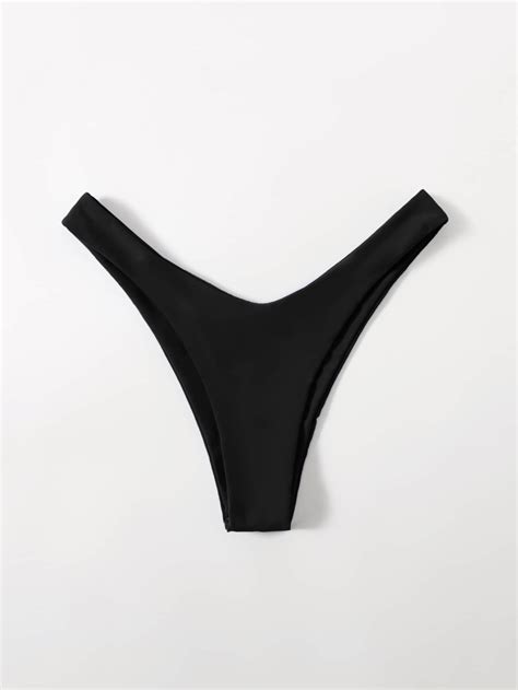 High Cut Bikini Panty | SHEIN EUR