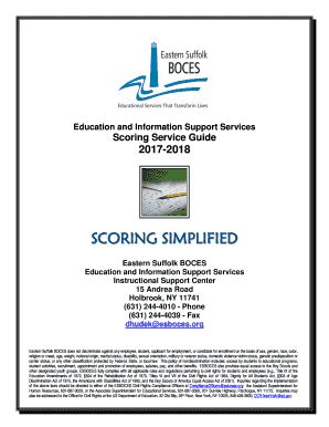 Fillable Online SCORING SIMPLIFIED - Regional Scoring Fax Email Print ...