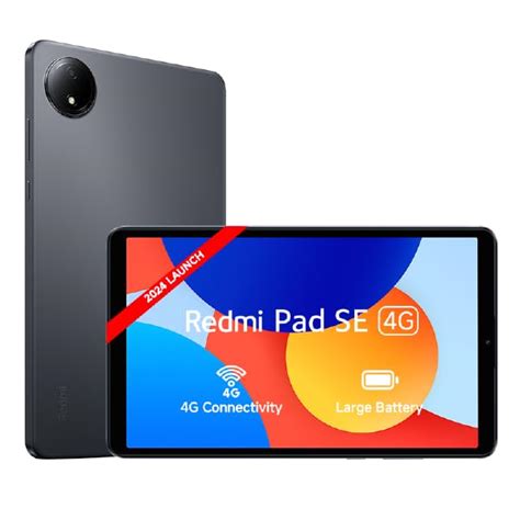 Redmi Pad SE 4G | Mediatek Helio G55 8.7-Inc Display Bluetooth | 6650M ...