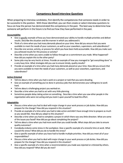 Image result for Competency Based Interview Questions Payroll