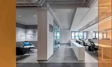 800平方办公室软装设计方案_岚禾办公空间设计