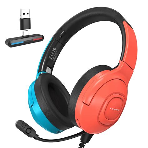 Wireless Gaming Headset with Mic for Nintendo Switch?OLED?Lite?Xbox - 7 ...