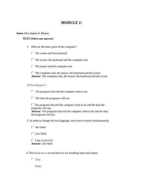 Image result for ICT Practical Module One