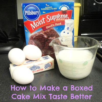 Image result for Using Box Cake Mix
