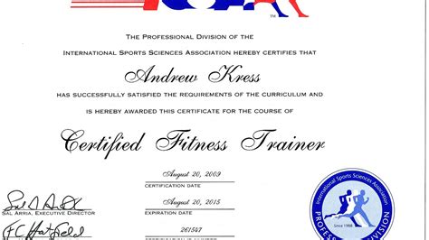 Personal trainer - Certified Fitness - Fit Choices