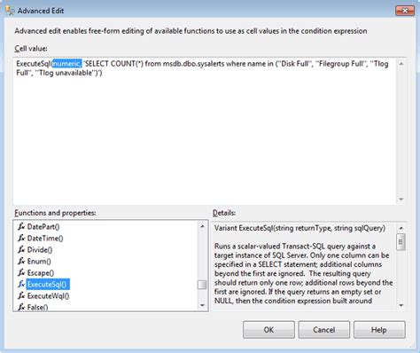 Image result for SQL Server Creating Conditions