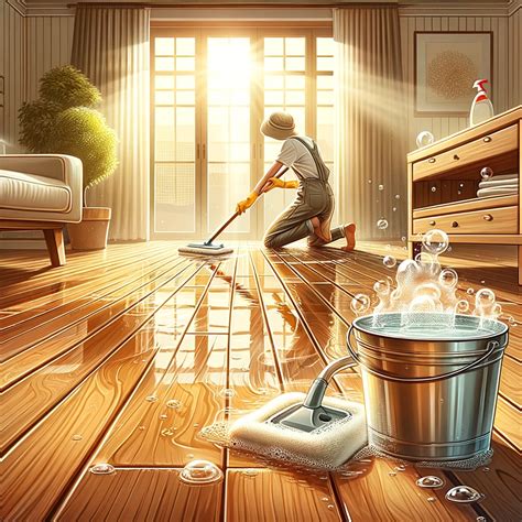 How To Clean Sticky Wood Floors? Comprehensive Guide » Interwood.ae