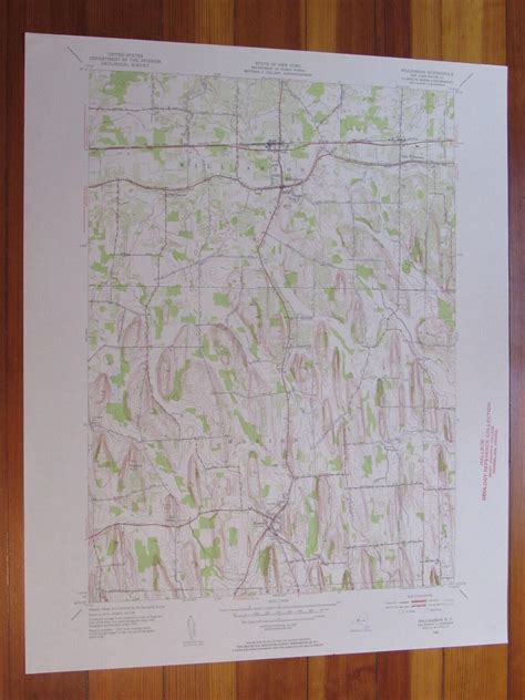 Williamson New York 1953 Original Vintage USGS Topo Map: (1953) Map ...