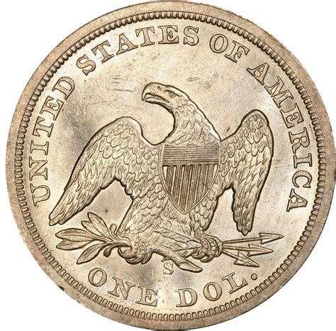 1859 Seated Liberty Silver Dollar Values - Live Pricing | CoinValues.com