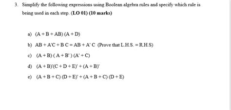Image result for Simplifying Boolean Expressions Using Boolean Algebra