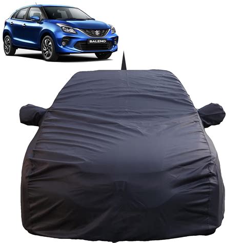 Autofact Baleno Waterproof Car Cover with Mirror & Antenna Pockets ...