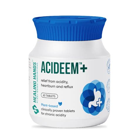 Acideem Plus Tablets for Chronic Acidity Relief I 60 Tablets