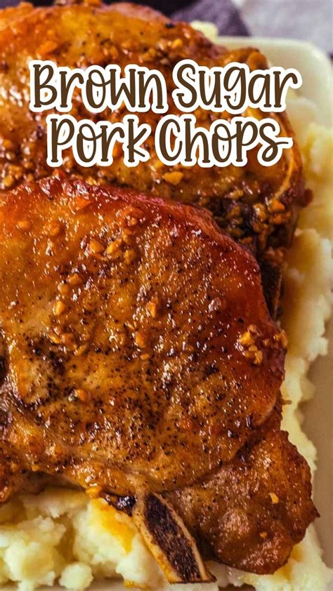 Melt in your mouth goodness crock pot brown sugar pork chops – Artofit
