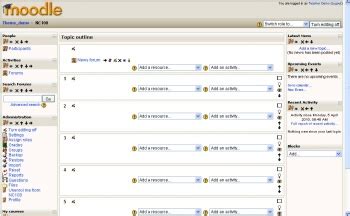 Moodle Create Course 的图像结果