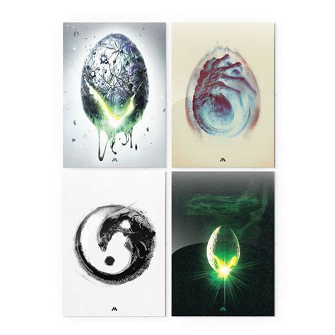 The Alien Collection Metal Poster-Combo – Myxtur