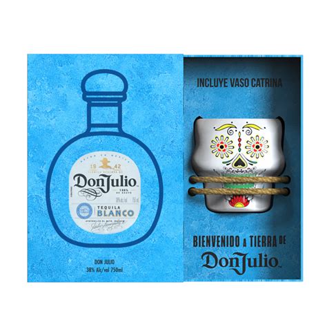 ESTUCHE DON JULIO BLANCO + CATRINA ESTUCHE - Bodega Mi Amiga