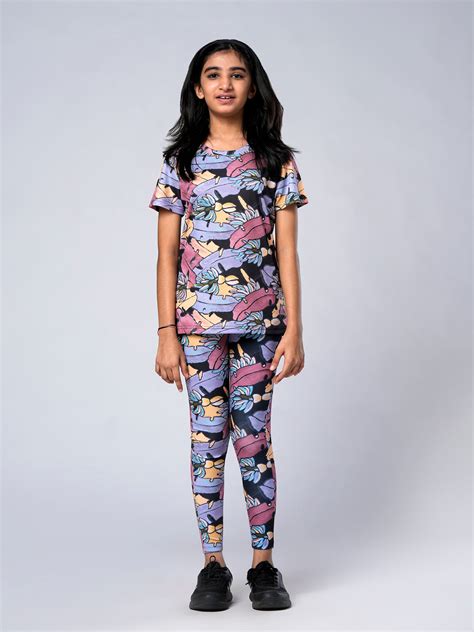 Black Banana Print Girls Sets – Umildo