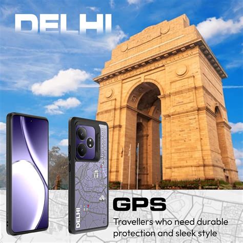 Realme GT 6 / GT 6T Back Cover Case | GPS Edition (Delhi) Impulse - Bl