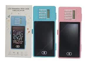 SHAKTISM LCD Writing Tablet Pencil Box, Drawing Board Case with Erase ...