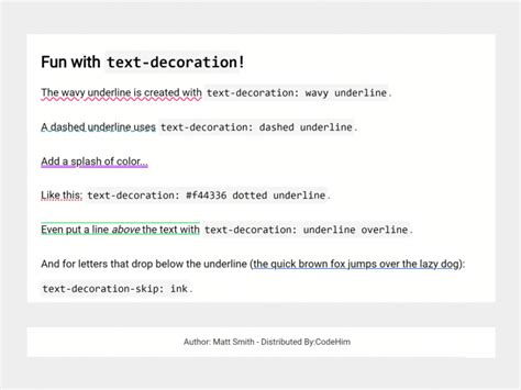 Image result for Cool Text Using CSS