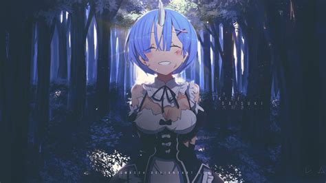 Rem Re Zero wallpaper ·① Download free cool HD backgrounds for desktop ...
