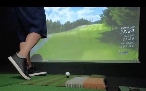 Image result for Cheap Golf Simulator Projector Setup