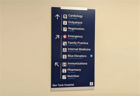 Hospital Wayfinding Signage 的图像结果