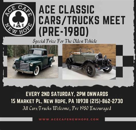 Classic Car Meet Pre-1980, Every 2nd Saturday of the Month , Ace Cafe ...