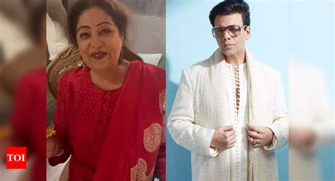 Netizens call Kirron Kher ‘rude’ for calling Karan Johar ‘anarkali ...