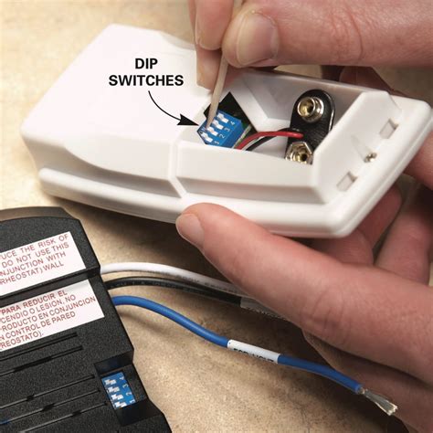 Ceiling Fan Remote Installation 的图像结果