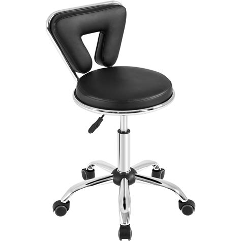 Buy Yaheetech Rolling Swivel Salon Stool Chair Nail Chair Height ...