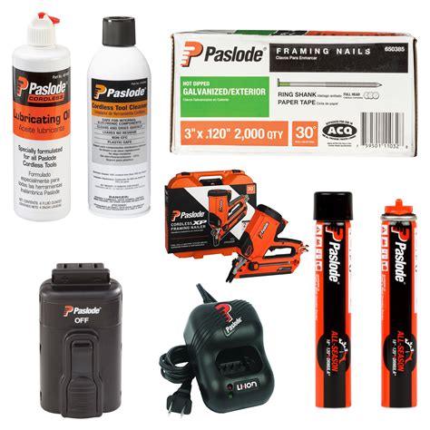 Shop Paslode 30 Degree XP Framing Nailer with 3"x.120" HDG Framing ...