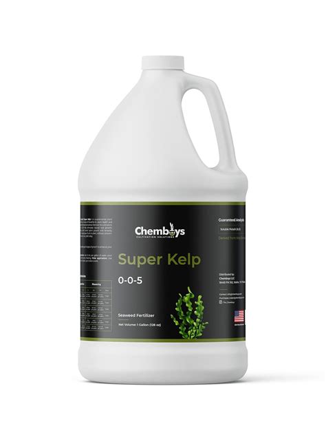 Buy Chemboys Super Kelp Liquid Seaweed Fertilizer – Kelp Plant Food ...