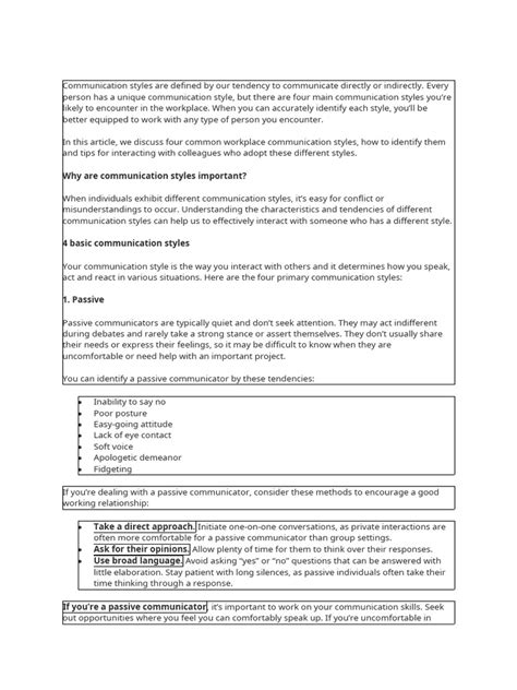 Communication Styles Four Types 的图像结果
