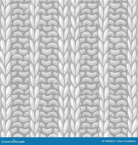 Seamless Ribbing Stitch Silhouettes Pattern. Cartoon Vector | CartoonDealer.com #70068503