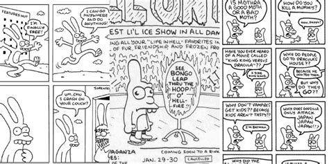 Matt Groening's Best Hell Comic Strips Of All Time