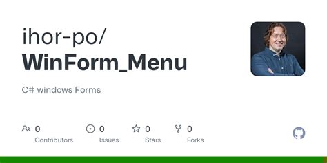 Image result for WinForm Menu